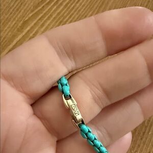 David Yurman Enamel turquoise Bracelet